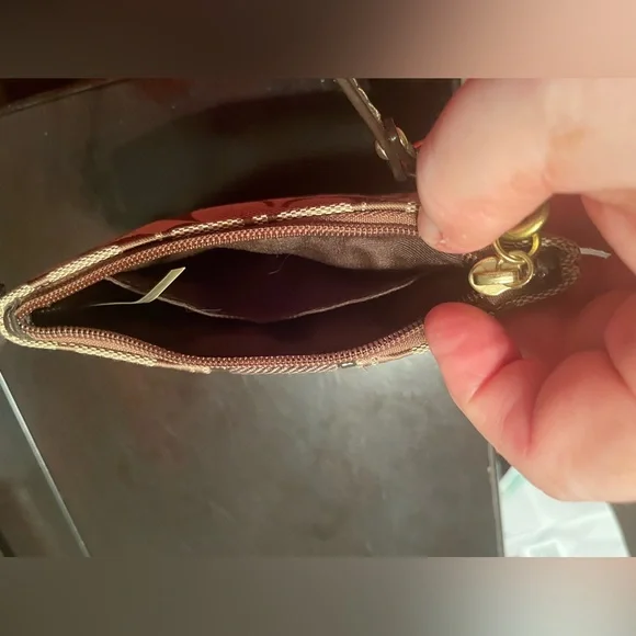 Coach Corner Zip Wristlet - Picture 4 of 4